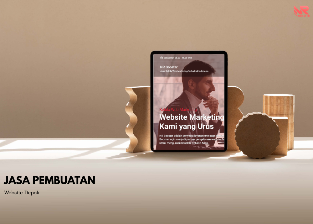 Jasa Pembuatan Website Depok: Website Marketing Aktif Hanya Dengan 5jt 1 Banner Jasa Pembuatan Website Di Depok - GDC
