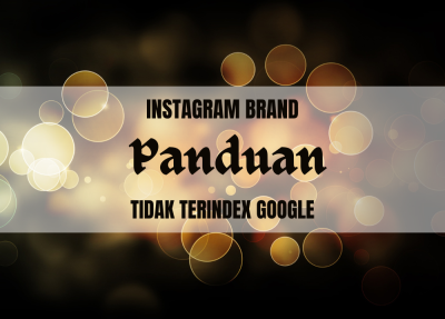 Instagram brand tidak terindex google